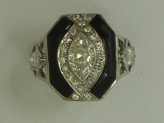 antique and deco rings