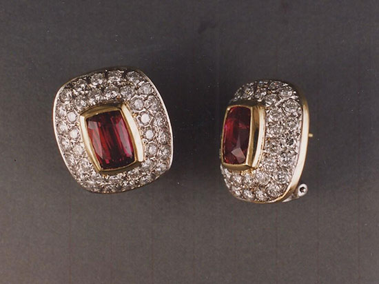 Ruby Earrings